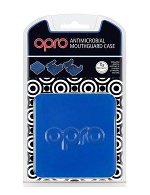 Opro Antimicrobial Mouthguard Case - Blue